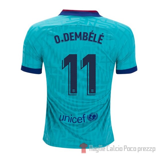 Maglia Barcellona Giocatore O.dembele Terza 2019/2020 - Clicca l'immagine per chiudere